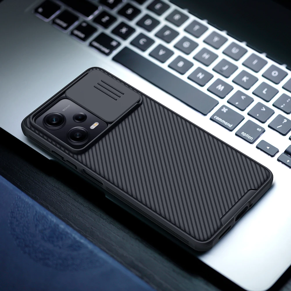 NILLKIN For Xiaomi POCO X5 Pro 5G Case CamShield Pro Case Slide Camera Privacy Protection Back Cover For Xiaomi POCO X5 Bumper 2