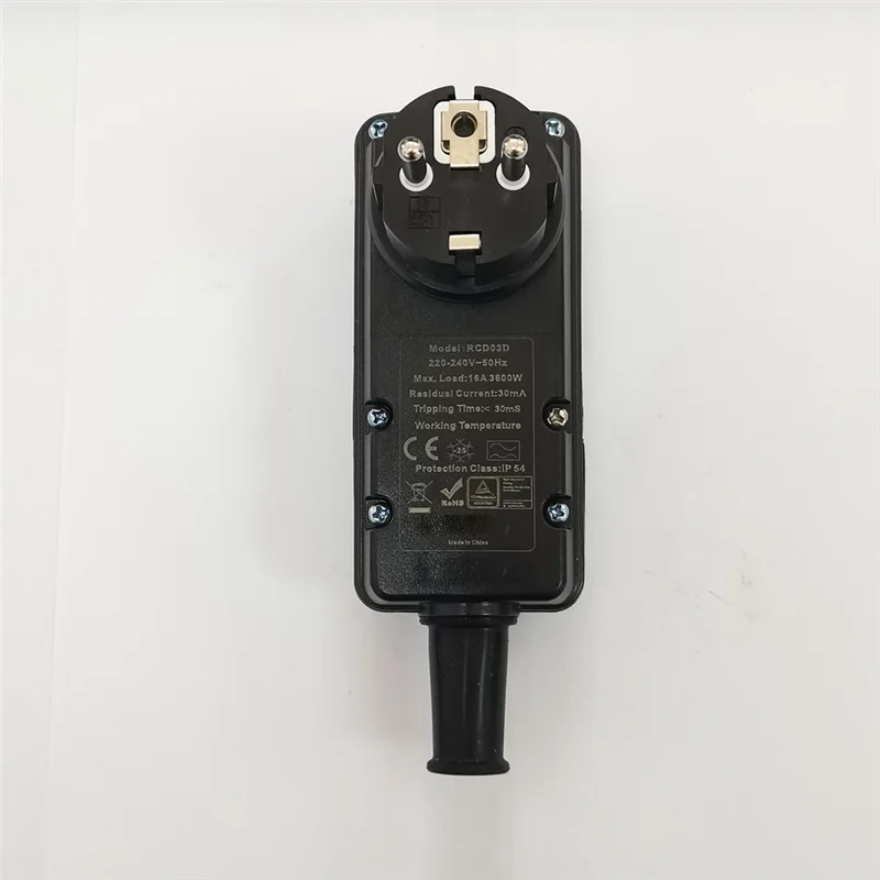 Y91A-30Ma 플러그인 RCD 안전 플러그(공급 케이블에 고정 연결을 위한 차동 보호 기능 포함) 실외 전력 사용
