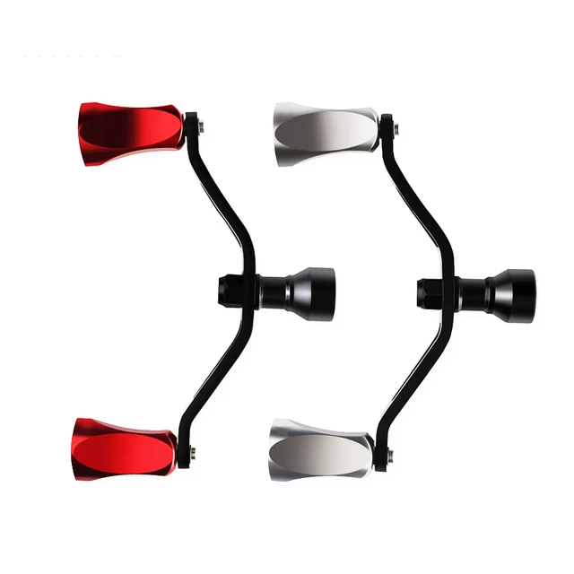 Double Fishing Reel Handle Aluminum Alloy Material Knob Suits for