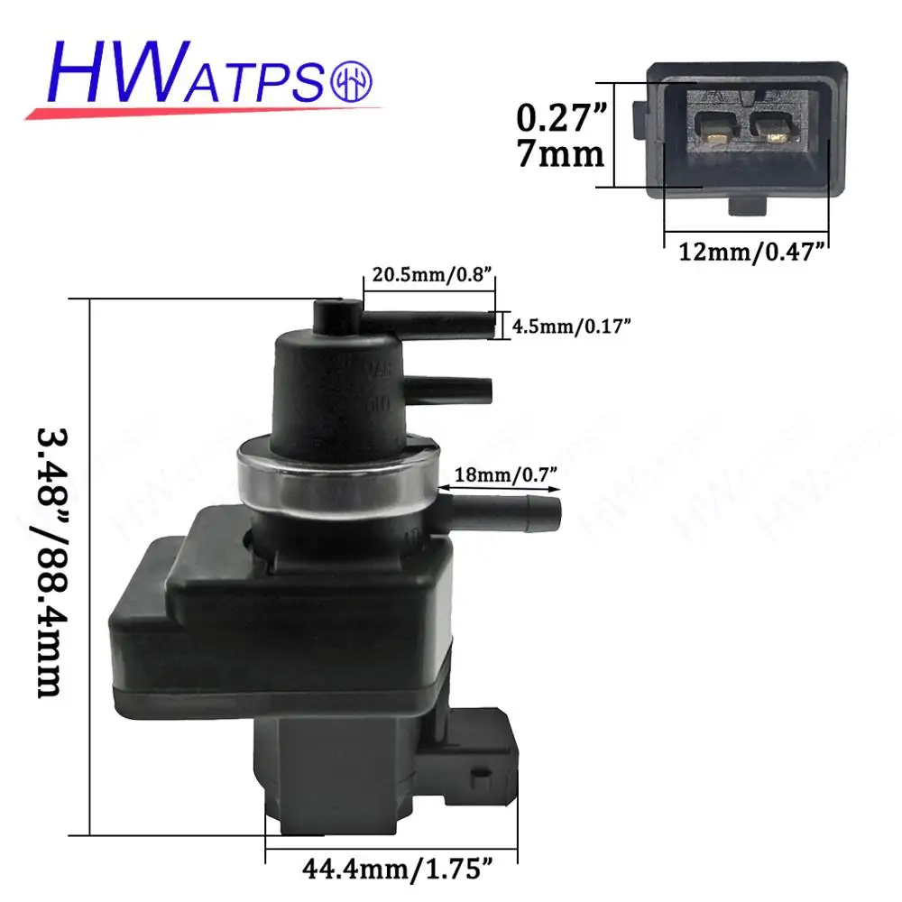 For Nissan NP300 Navara Pathfinder 2.5 D40 Turbocharge Boost Pressure Converter Solenoid Valve 14956-EB300 700866000 700866010