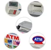 81cm High Quality Children's Bank ATM cash machine deposit machine toy play house toys for kids Birthday Christmas Gift 4