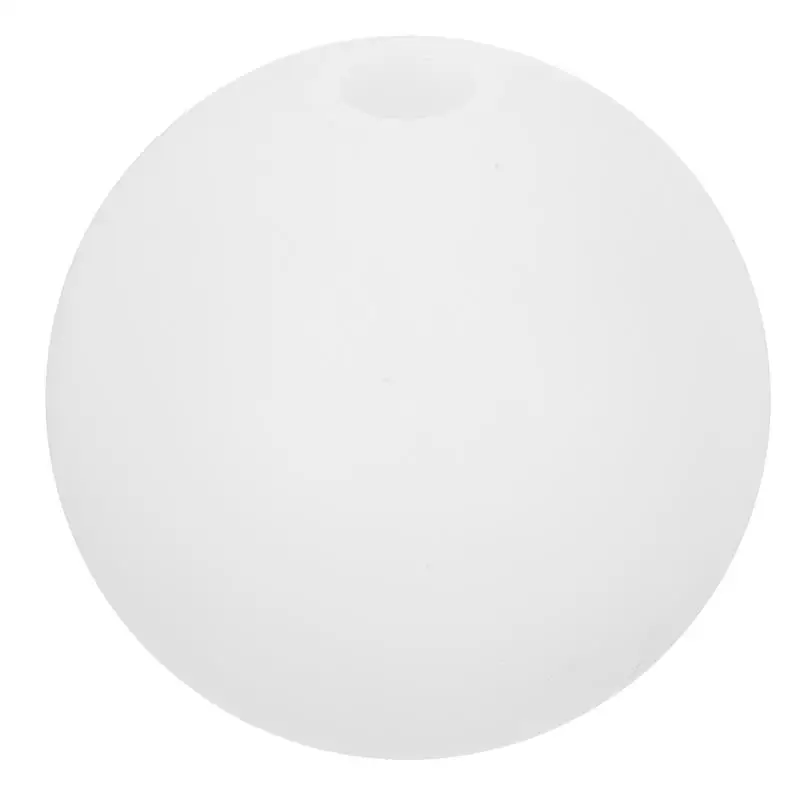 Paralume Sferico Trasparente Per Lampadario - Coprilampada Acrilico G9, Design Moderno