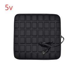 Universal Heated Car Seat Cover with Automatic Temperature Control and Fast - Heating Cushion (5v)
