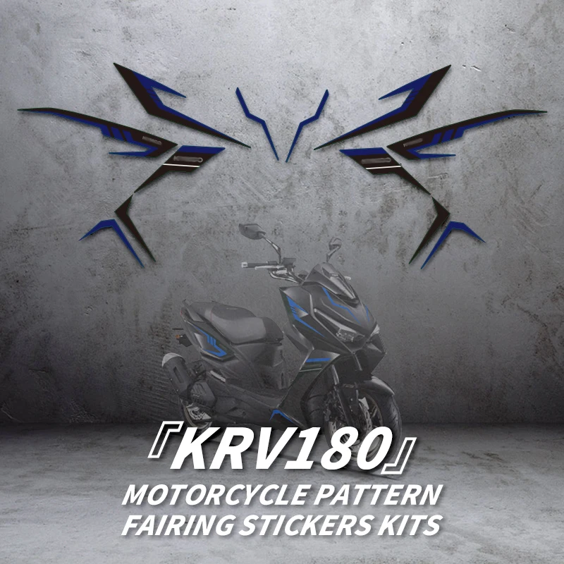 Used For KYMCO KRV180  Bike Accessories Decoration Protection Refit Decals Of Motorcycle Pattern Printing Fairing Stikers Kits