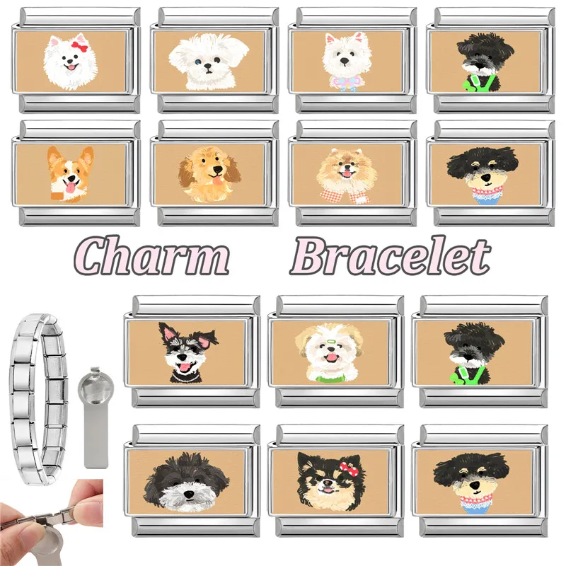 Italian Jewelry Charm Bracelet