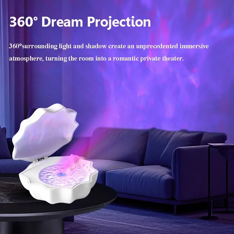 Shell Light Audio Wireless Small Bluetooth Mini Speaker Desktop High Sound Quality Subwoofer