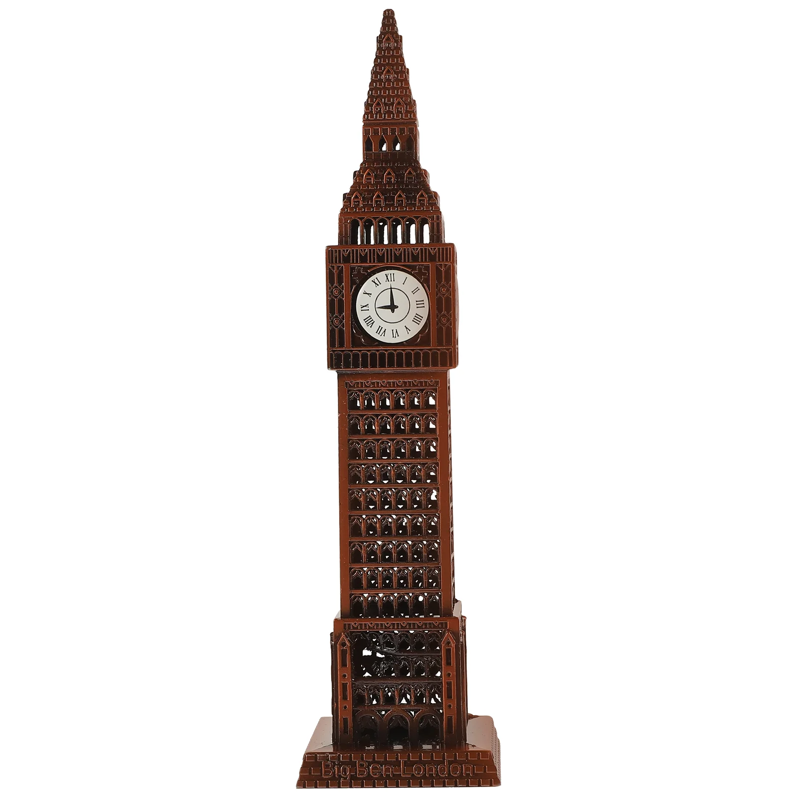 British Big Ben London Souvenirs Alloy Building Model Crafts Toy Home Ornament Resin Architectural Travel