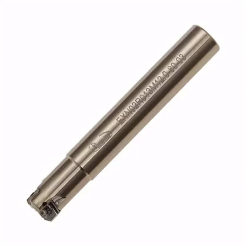 

High-quality 10PCS LNMU0202 milling insert 1PC holder EXN02R CNC lathe turning tool indexable milling cutter EXN02R