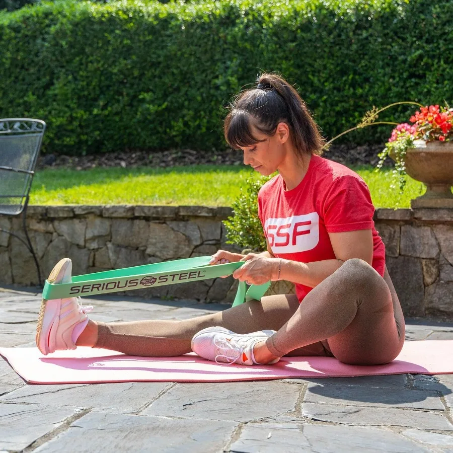 37" Resistance Training Bands (Portable Exercise Band System Training Bands- Great for Individuals Looking for Tension Throughou