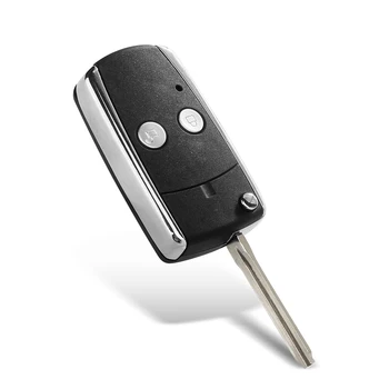 Cover chiave telecomando 2/3/4 pulsanti per Toyota 3 Cover chiave telecomando 2/3/4 pulsanti per Toyota - KEYYOU modificato 2 3 4 pulsanti per Toyota Camry 40 Corolla Scion RAV4 Avalon Reiz