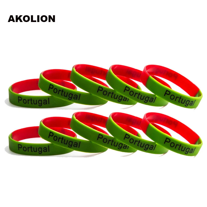 10pcs a Lot Syria Flag Silicone Rubber Bracelets Sports Wrist Band Bangle for Women Men 10pcs FB-0003 4
