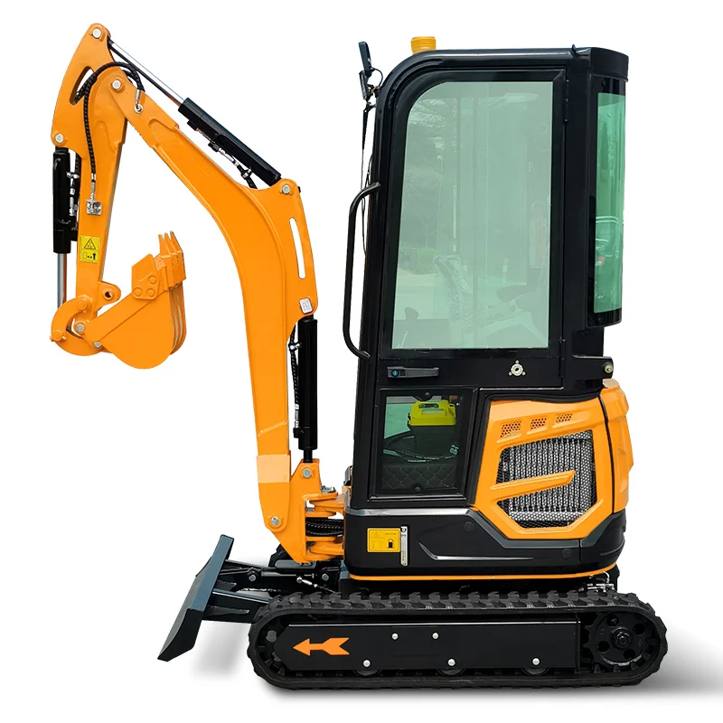 Customized AWY18 1.8ton Mini Size Digger Engine Power 29kw / 2200rpm Small Household Use Track Excavator for Sale 1