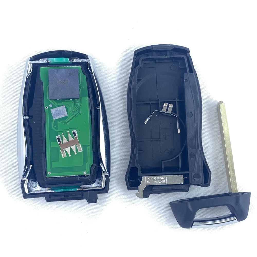 Enhanced Car Smart Remote Key Case Fob Shell - 433 MHz