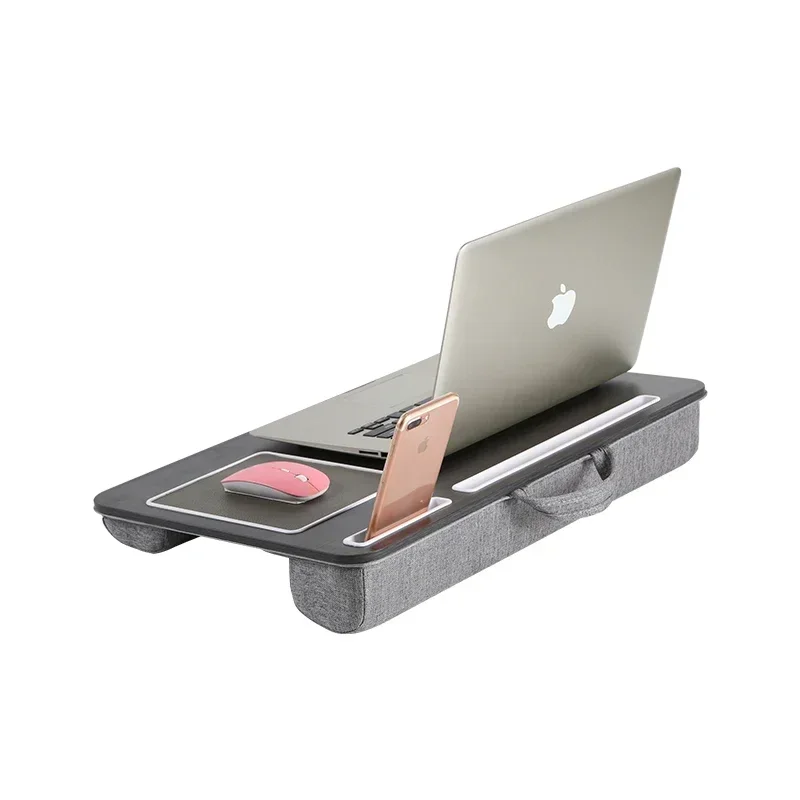 Home Folding Laptop Desk for Bed & Sofa Laptop Bed Tray Table Desk Portable Lap Desk for Study and Reading Bed Top Tray Table