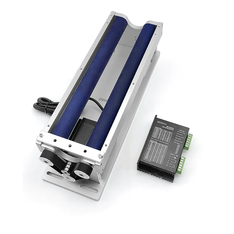 

Portable laser engraving machine Y-axis rotary cylinder engraving module is used for laser machine parts of cylindrical objects