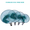 Dense Fishing Mesh Net Head Fishing Tackle Copying Net Head for  and Release