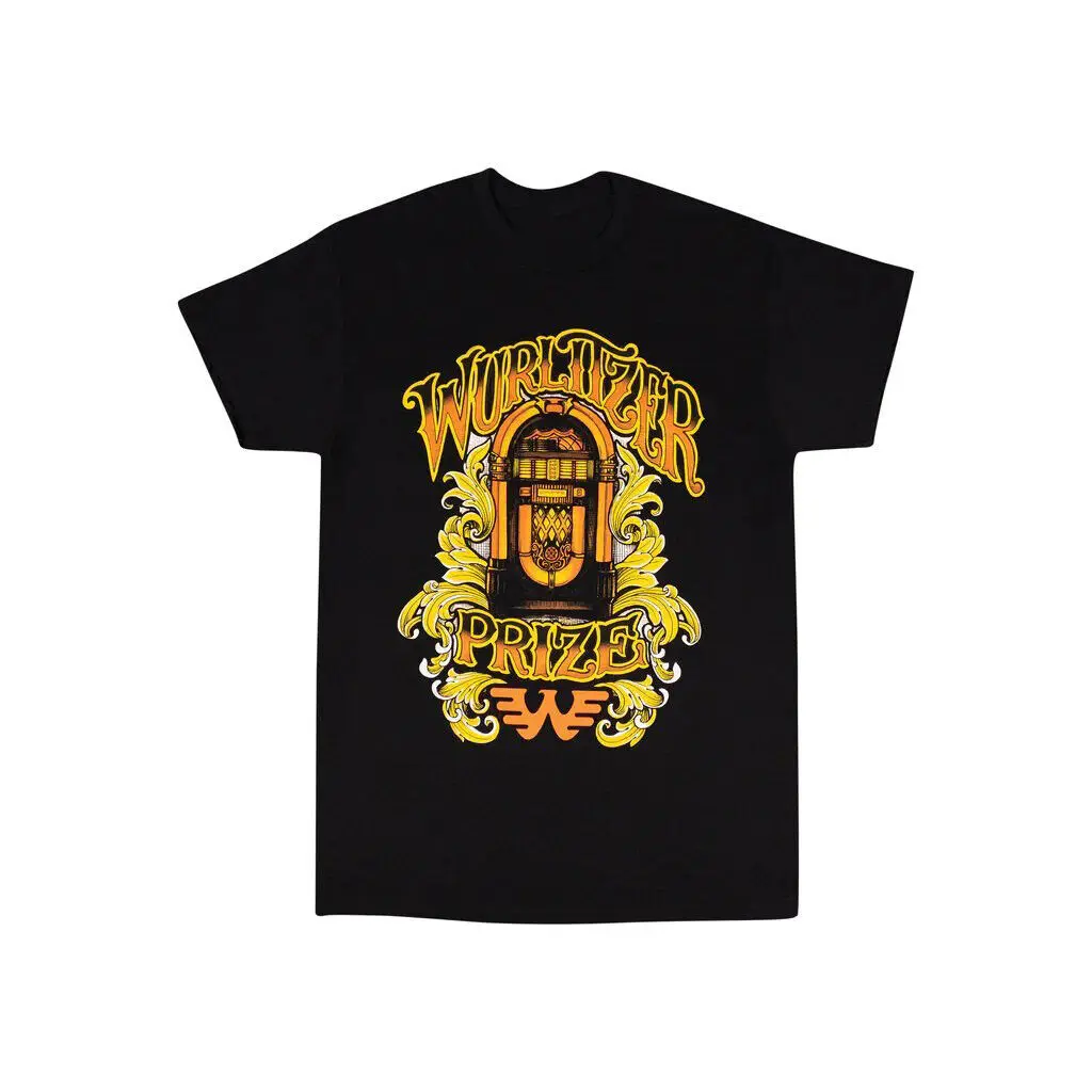 Vtg Waylon Jennings Wurlitzer Prize Camicia Unisex Full Size In Cotone J473 Maniche Lunghe