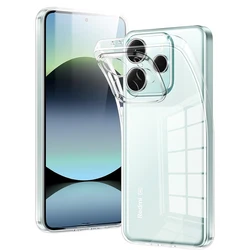 Ultra Thin Silicone Soft Transparent Back Cover Case - NOTE 14 4G 163MM (Clear)