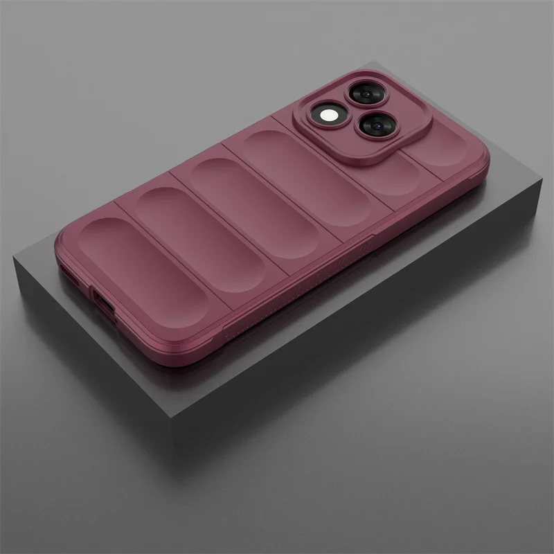 Luxury Soft Silicone Skin-Friendly TPU Back Bumper Case