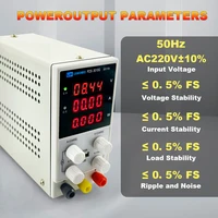 LONGWEI DC Laboratory Power Supply 30V 10A Adjustable PDS-3010G Voltage Regulator Bench Switching Power Supply With USB Charging - Image 4