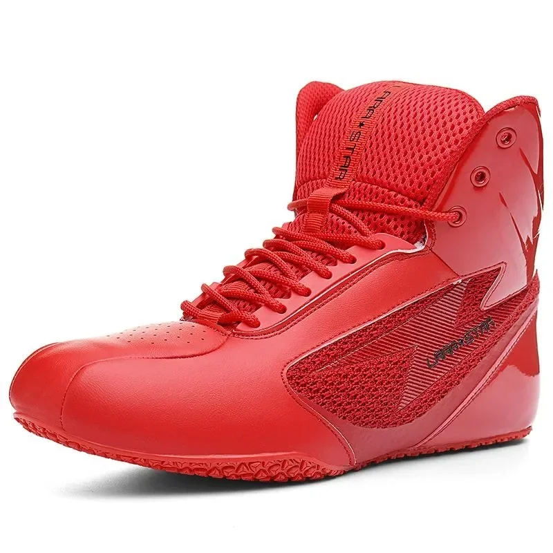 Professional Weightlifting Squat Deadlift Shoes for Gym Indoor Training, Unisex Powerlifting CrossFit Boxing Boots