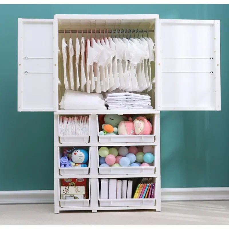 Simple hanging cabinet for clothes sale