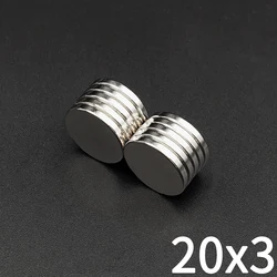 Ultra - Durable Powerful Disc Magnets for Fridge, DIY Projects, and Crafts (20mmx3mm)