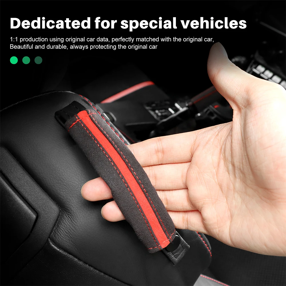 Top Suede For Subaru BRZ Toyota GR86 2012-Car Seat Back Belt Car Interior LHD RHD Accessories