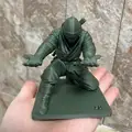 Army Green with Base