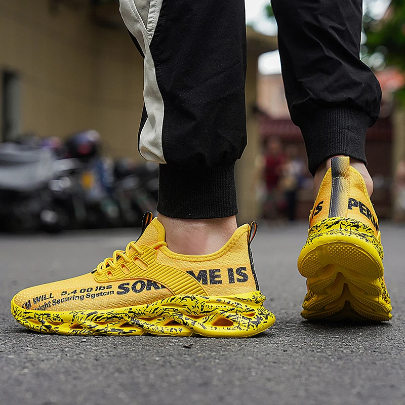 Men's Comfortable Casual Sports Shoes - Fashionable Design Suitable for All Year Round Wear; Lace-Up Design, Strong Fixation, Durable Soles, Cushioning Insoles and Lining, Suitable for Daily Use, Outdoor Activities and Hiking