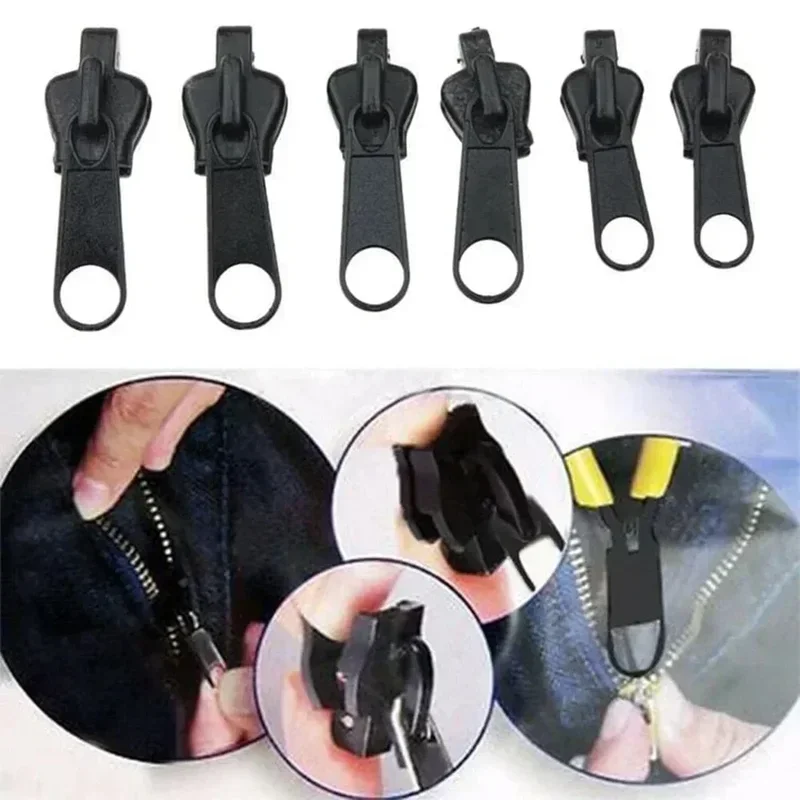 3 Sizes Universal Zipper Repair Kit Instant Zipper Repair Slider Clothing Tool Accessories