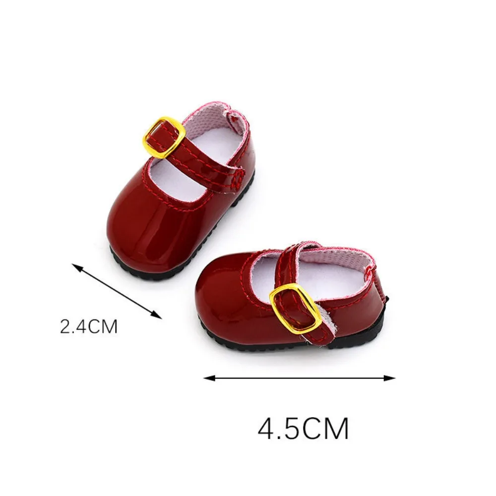 Leather Doll Shoes for Kids DIY Dollhouse Accessories