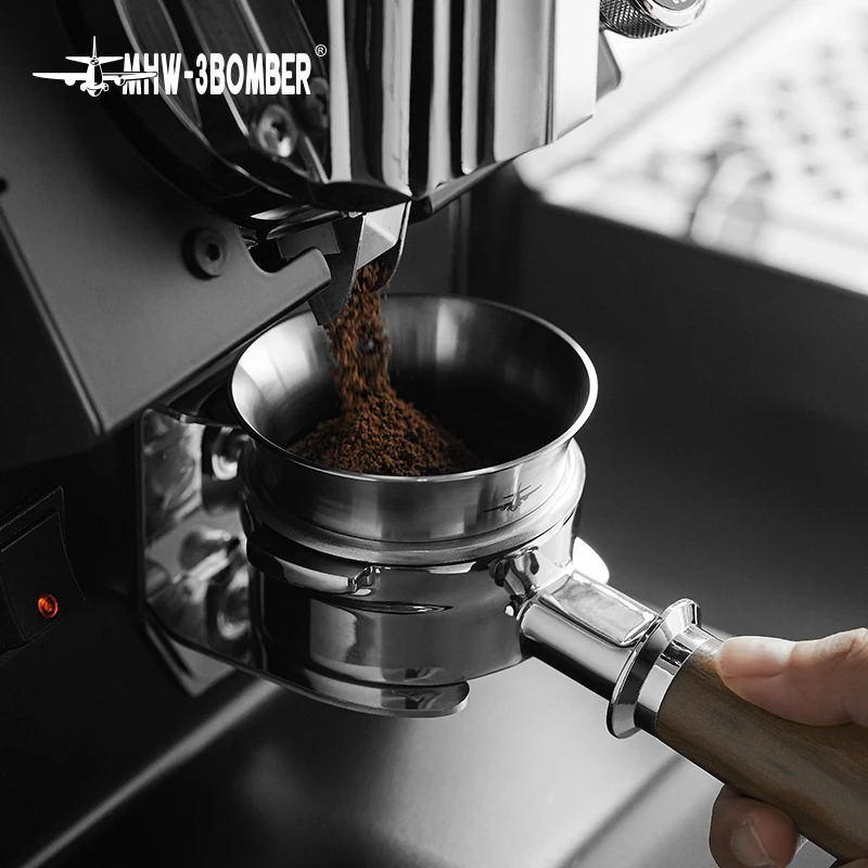 Ispirazione collare alluminio dosatore per caffe espresso Complimento Accusa ogn
