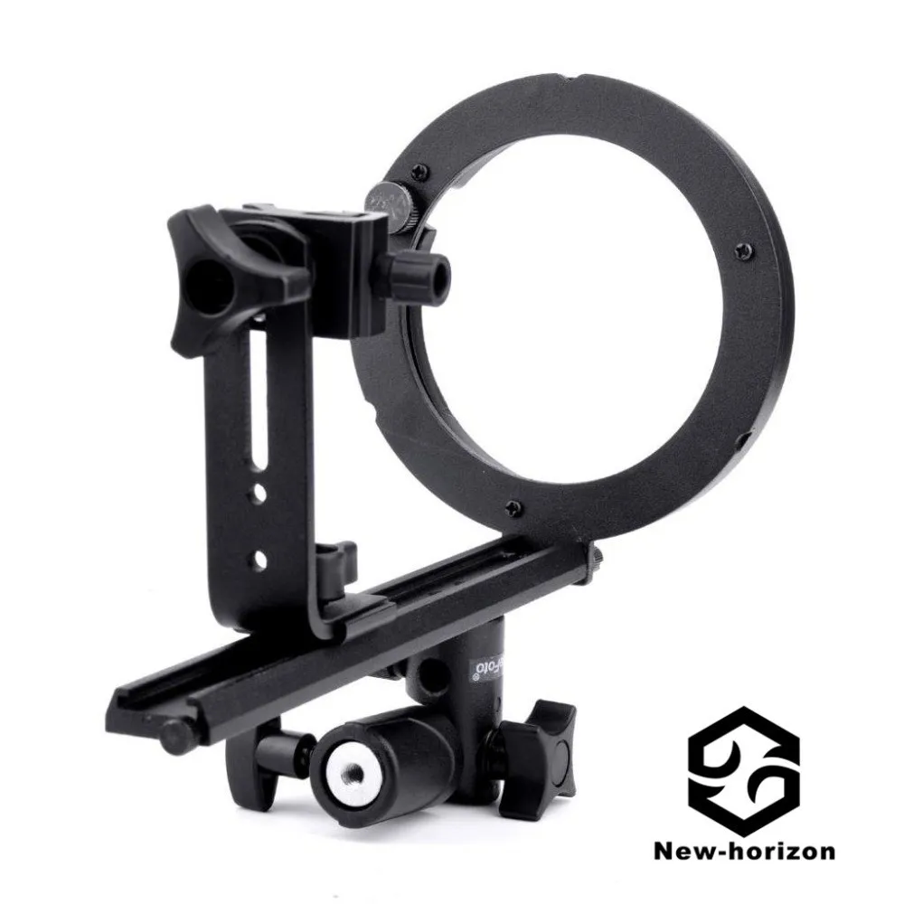 New Pro Speedlite T Bracket Bowens S Mount Fit Strobist Hot Shoe Mount Adapter Flash