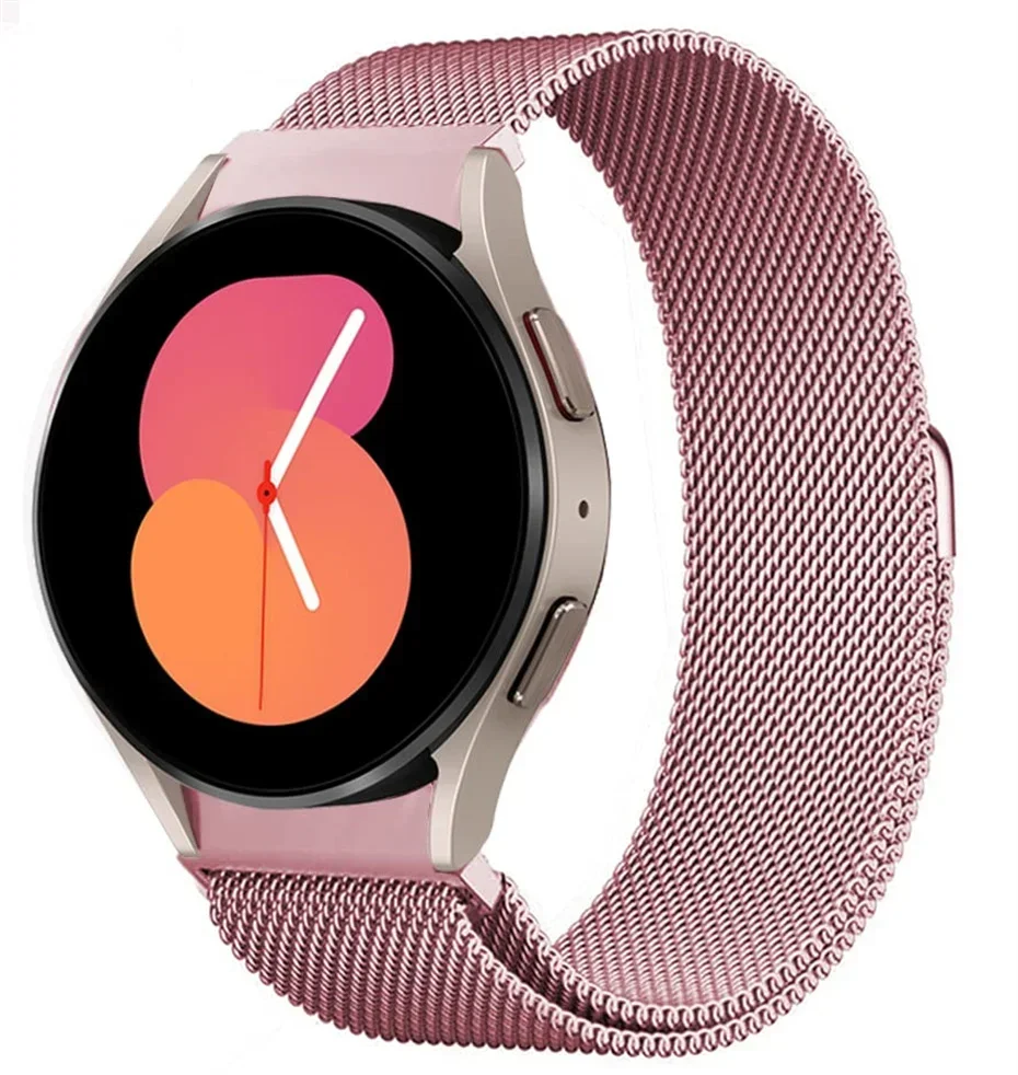 Milanese Loop Bracelet with No Gaps for Smartwatches – Elegant 20mm Band