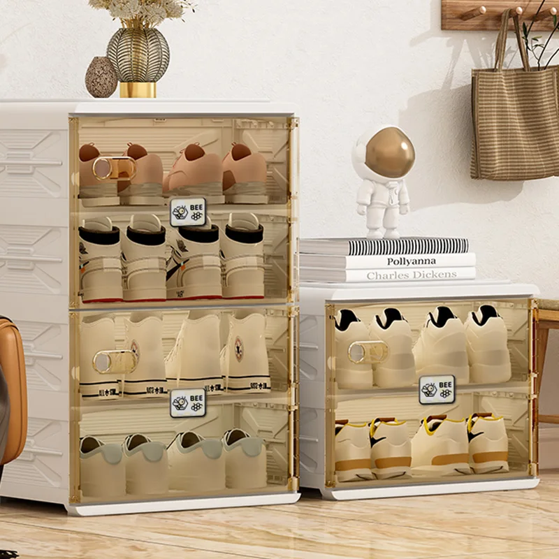 Shelf Modern Shoes Storage Rack Organizer Corner Luxury Shoes Cabinet Storage Living Room Scarpiera Salvaspazio Furniture Xf30Xp