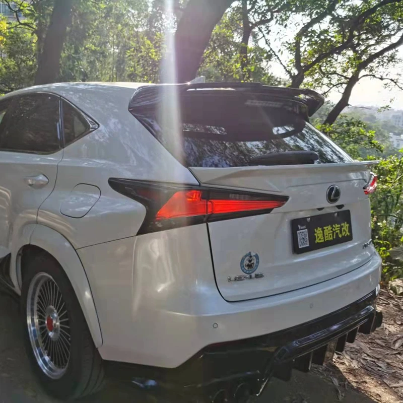 

ABS CAR REAR WING TRUNK LIP SPOILER FOR LEXUS NX NX200 NX200t NX300h 2017 2018 2020