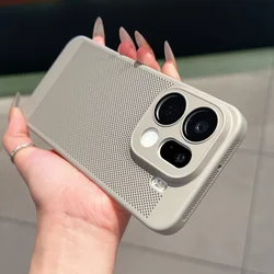 Custodia per telefono ultra sottile in rete traspirante con dissipazione del calore e copertura bumper
