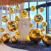 4D Foil Balloons Holographic Round Balloon for Birthday Bachelor Party and Christmas Gift Decoration Valentine’s Day Baby Shower