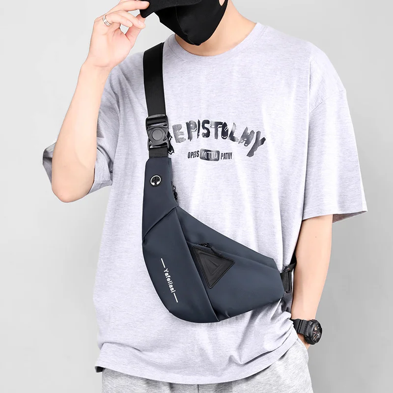 

anti-theft chest bag crossbody s for men small shoulder ipad mini waterproof cell phone messenger