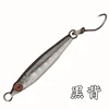 MUKUN 5PCS Mini Metal Jig Spoon Fishing Lure 3g/5g Fish Small Fish With Single Hook Sea Bass Fishing Lure 2