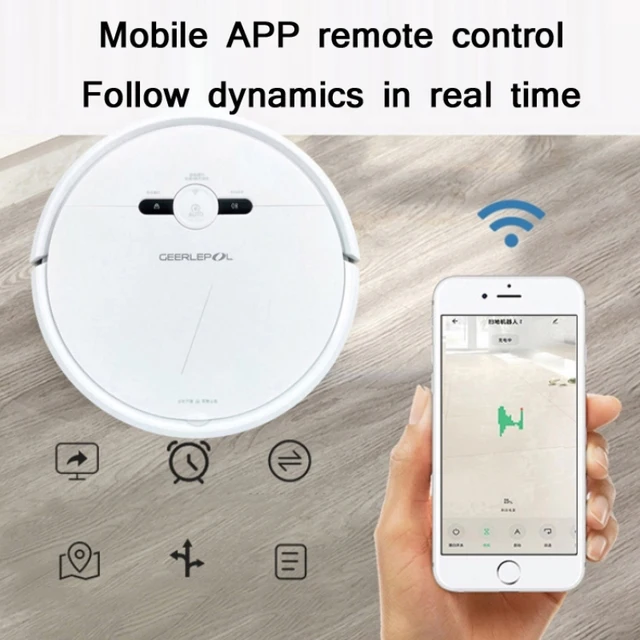 Dropshiping Smart Home Automatic Refilling Sweeper Robot High Configuration Strong Suction Smart Control 5