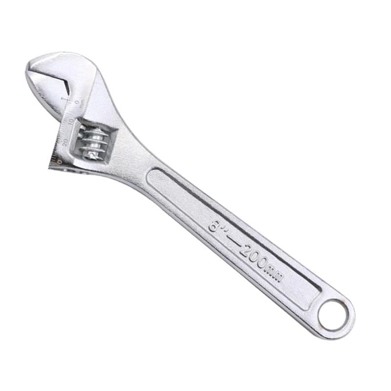 

8-дюймовые разводные ключи, подвижные гаечные ключи, сверхмощный разводной ключ для промышленной сантехники, инструмент для