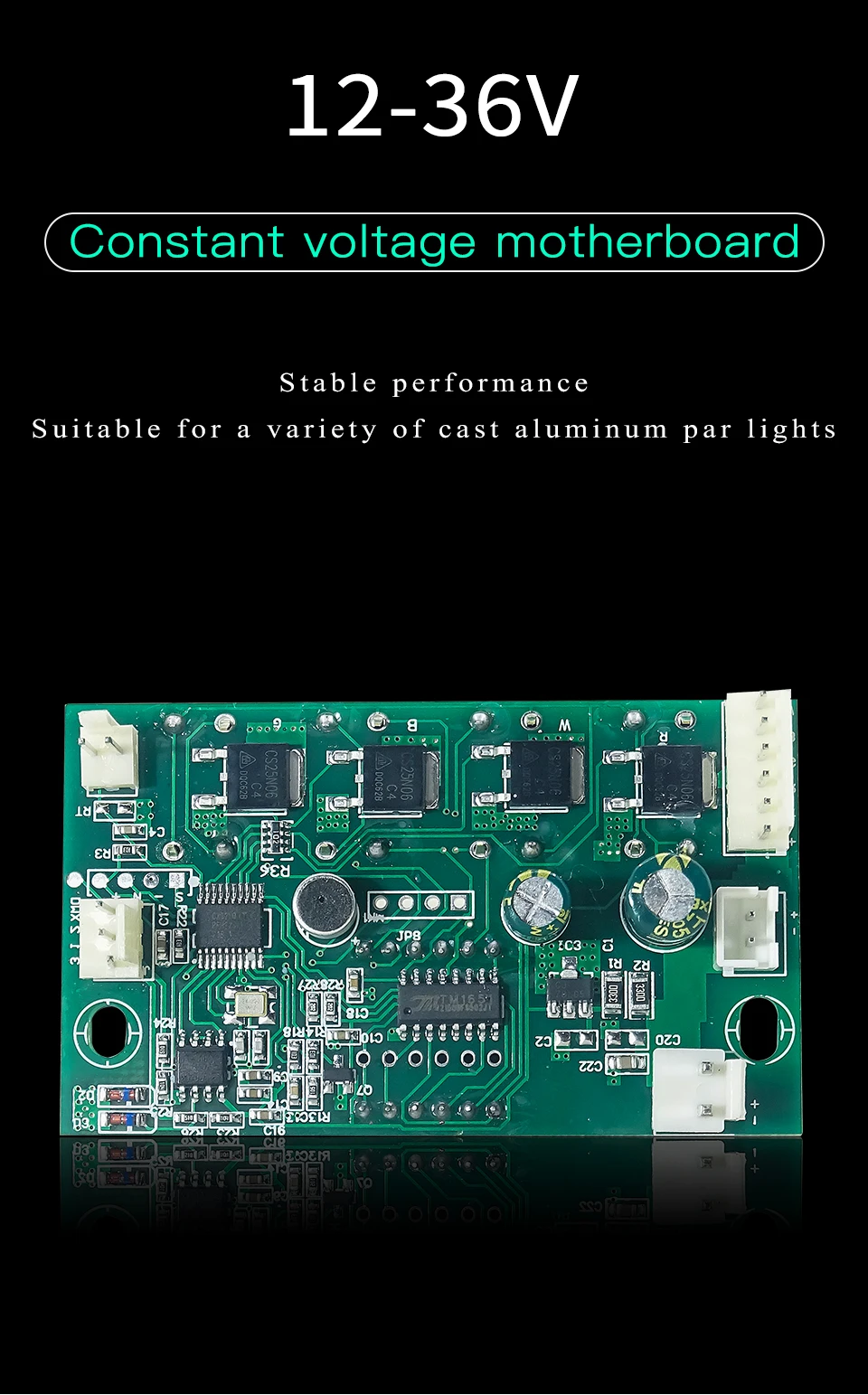 Led Par Licht Motherboard Für 18x12w 24x12w 54x3w RGBWA UV 3in1/4in1/5in1/6in1 Fernbedienung Led Bühne Licht Reparatur Ersatzteile – Detail 1