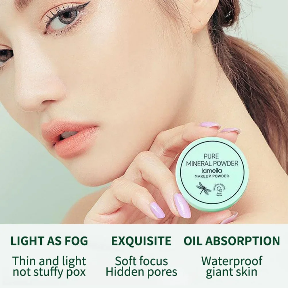 Description Picture 2 of itemFace Loose Powder Matte Translucent Setting Powder Cosmetics Waterproof Oil-control Velvety Professional Lasting Makeup