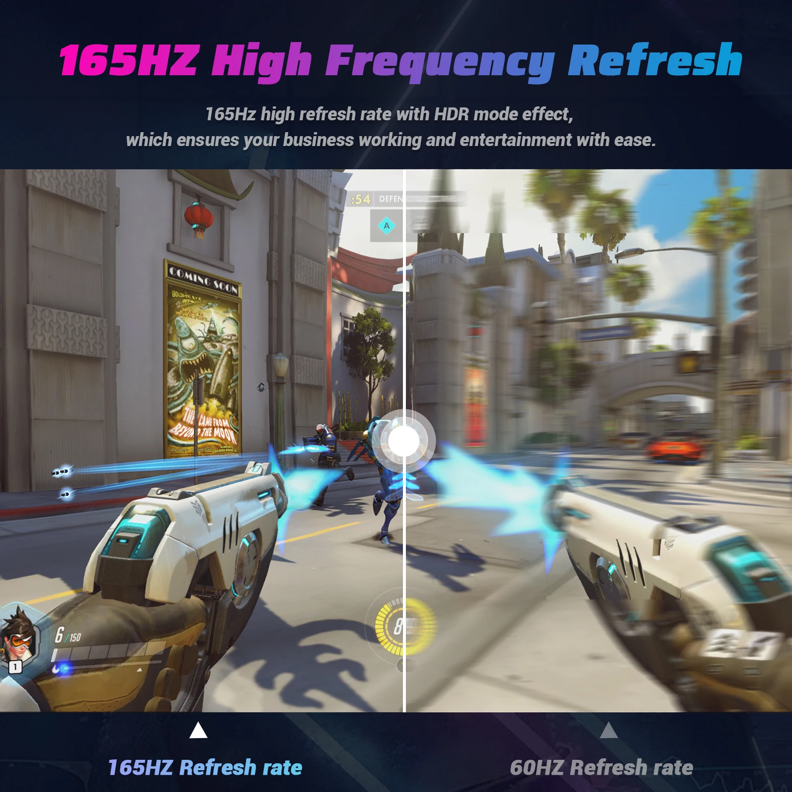 ӿ ǻ ̴ PC ÷, XBOX PS4 PS5  CŸ,  27 ġ , 2K 165Hz, 2560*1440P QHD 100% sRGB LED