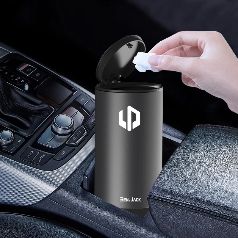 Car Trash Can Waste Rubbish Bin Multifunctional Garbage Basket Storage Box Accessories for LEAPMOTOR C10 C16 C11 C01 T03 B10