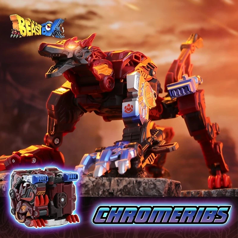 

NEW BEASTBOX BB-31CH Fibmhand Chromeribs Wolf Claw Transforming Cube Box Assembly Action Figureals Mode Boy Gift