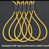 Stainless Steel Traditional Frame with Round Rubber Band Strong Outdoor Professional Mini Toys For Children 5