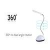 LED Reading Desk Light Folding Eye Protection Book Light AAA Battery Powered Night Lamp Bedroom Bedside Study Travel Lighting 3